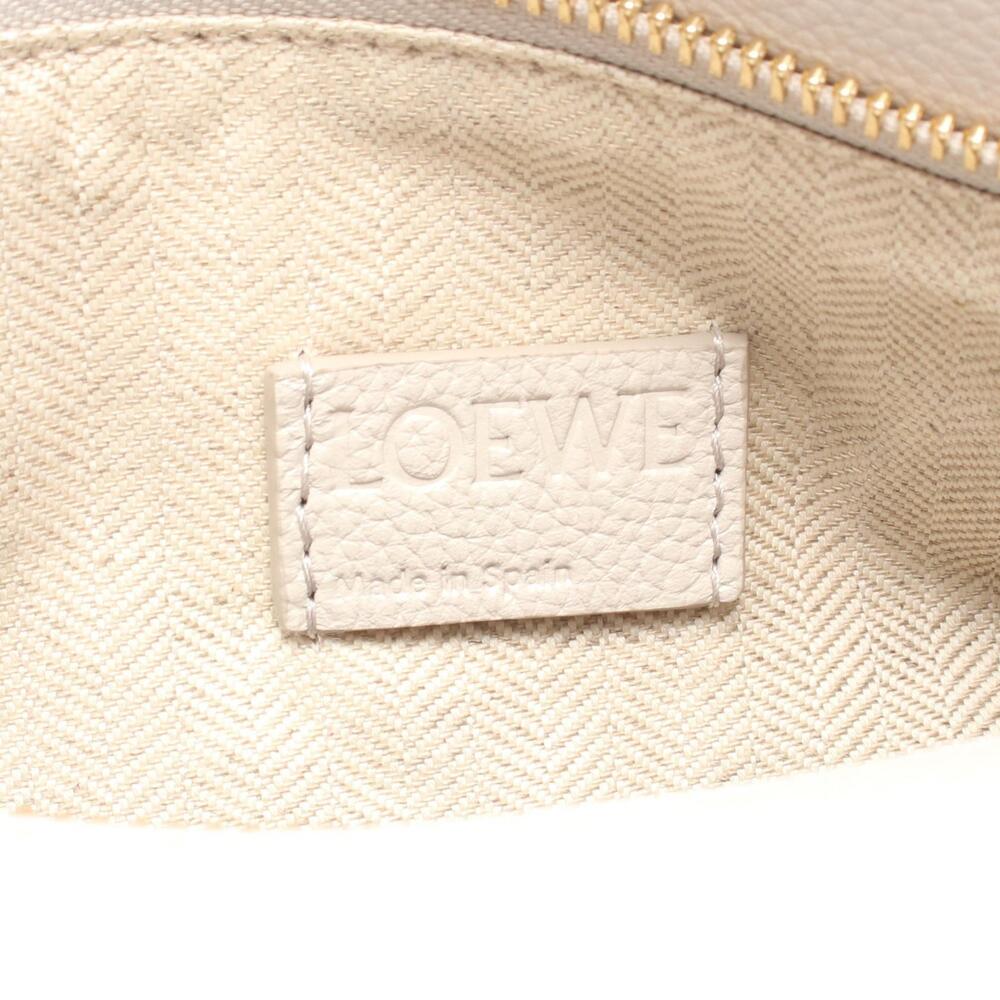 Loewe Puzzle Handbag Leather Gray View 4